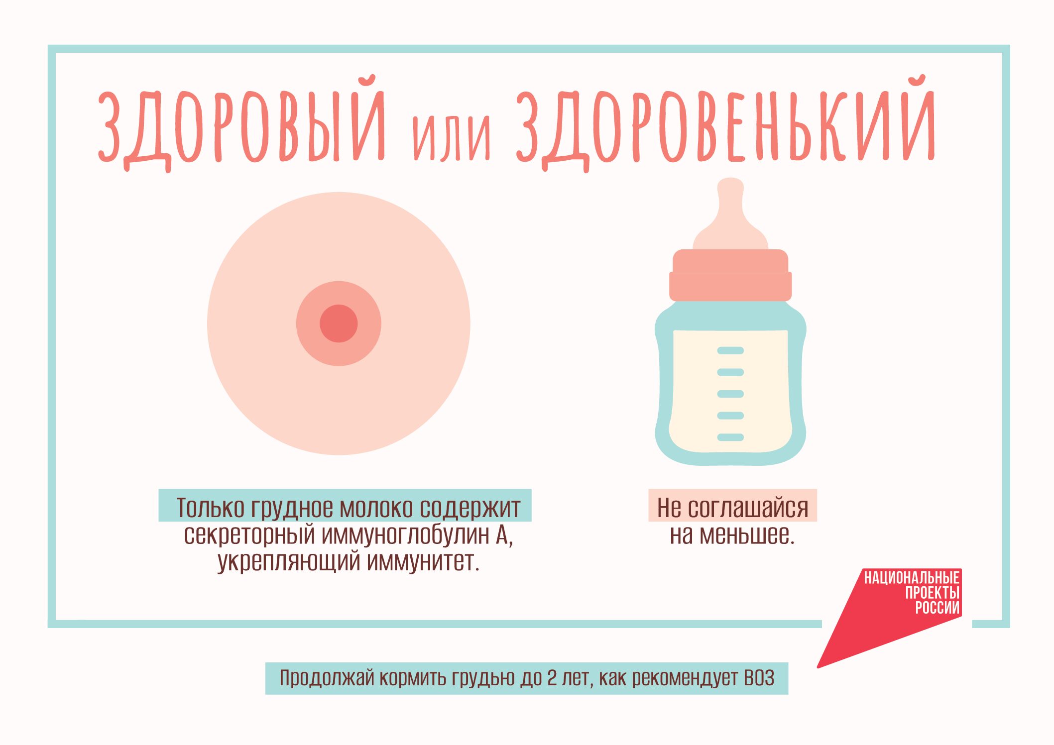 Важность грудного вскармливания